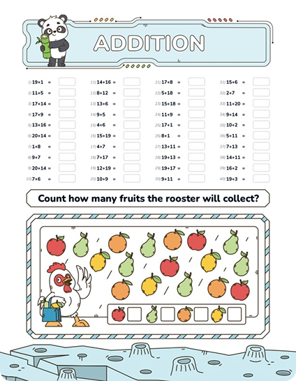 Summer Brain Activities Workbook for Preschoolers and Kindergarten: Fun Learning Activities for Kids - Includes Social Studies, Math, Addition, ... Activities for Preschoolers and Kindergarten)