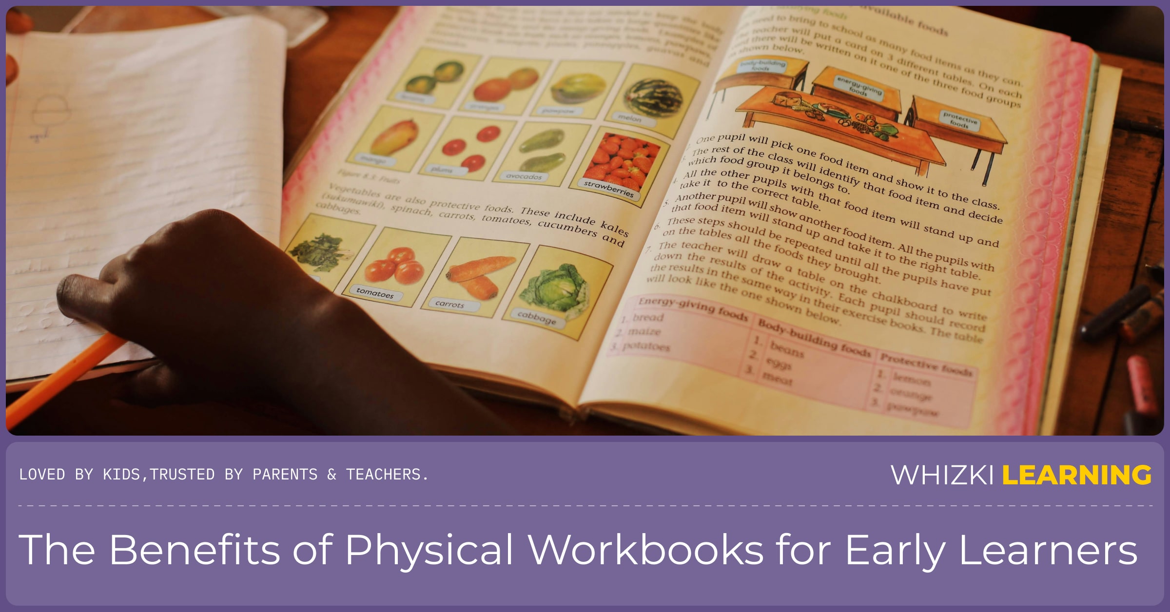 The Benefits of Physical Workbooks for Early Learners