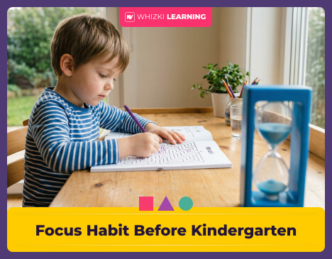 How to Build a 15-Minute Focus Habit Before Kindergarten || 'Tips for making learning at home super fun.'