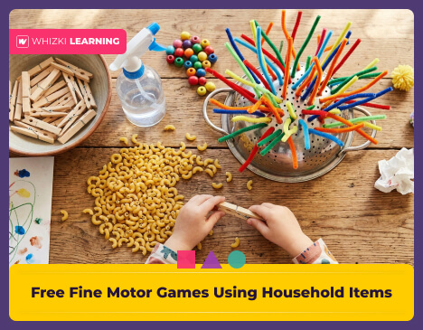 20 Screen-Free Fine Motor Games Using Household Items