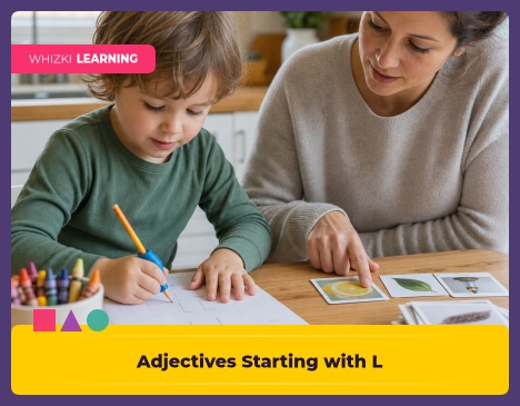 Adjectives Starting with L: Kindergarten Words for Feelings, Looks, and Personality || 'Tips for making learning at home super fun.'