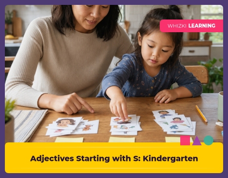Adjectives Starting with S: Kindergarten Words for Feelings, Looks, and Personality