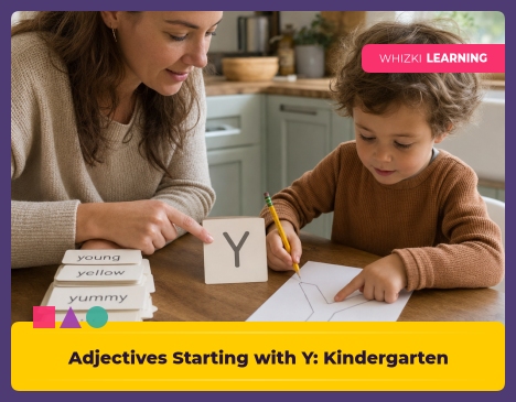 Adjectives Starting with Y: Kindergarten Words for Feelings, Looks, and Personality || 'Tips for making learning at home super fun.'