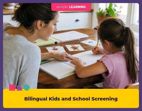 Bilingual Kids and School Screening: Six Language Questions to Ask || 'Tips for making learning at home super fun.'