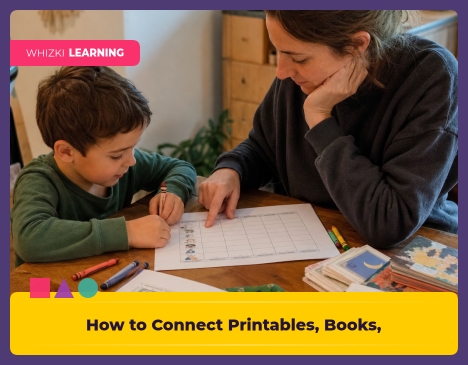 How to Connect Printables, Books, Classes, and Field Trips in One Weekly Plan || 'Tips for making learning at home super fun.'