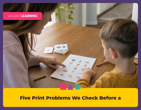 Five Print Problems We Check Before a Worksheet Goes Live