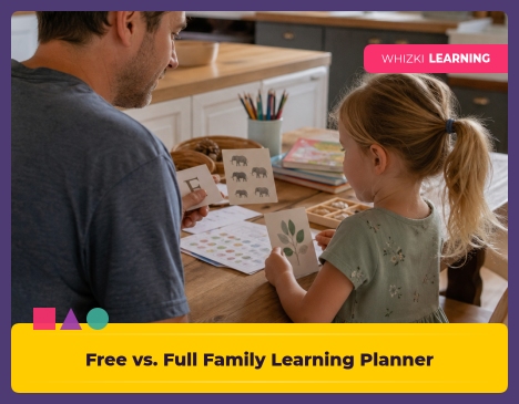 Free vs. Full Family Learning Planner: Which One Fits Your Week? || 'Tips for making learning at home super fun.'