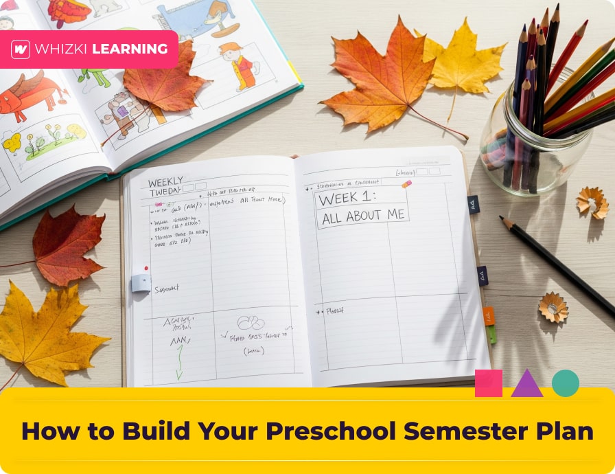 A Homeschooler's Best Friend: How to Build Your Preschool Semester Plan with Whizki