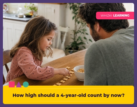 How high should a 4-year-old count by now? || 'Tips for making learning at home super fun.'