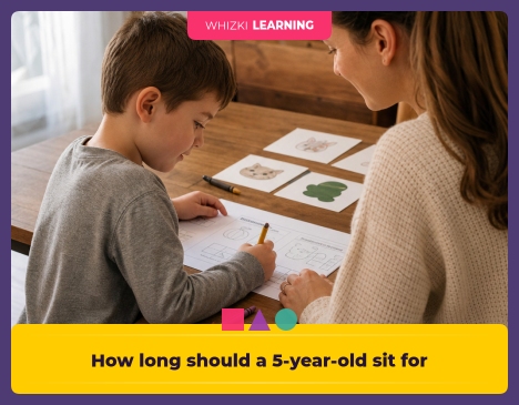 How long should a 5-year-old sit for table work? || 'Tips for making learning at home super fun.'