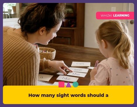 How many sight words should a kindergartener know? || 'Tips for making learning at home super fun.'