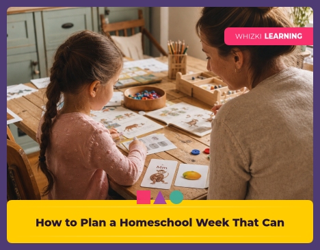 How to Plan a Homeschool Week That Can Change || 'Tips for making learning at home super fun.'