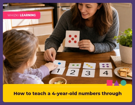 How to teach a 4-year-old numbers through play