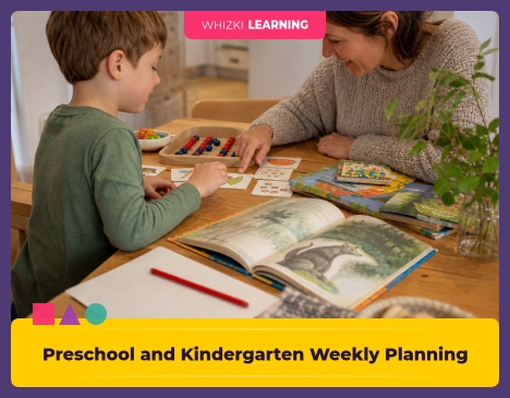 Preschool and Kindergarten Weekly Planning: How Much Is Enough? || 'Tips for making learning at home super fun.'