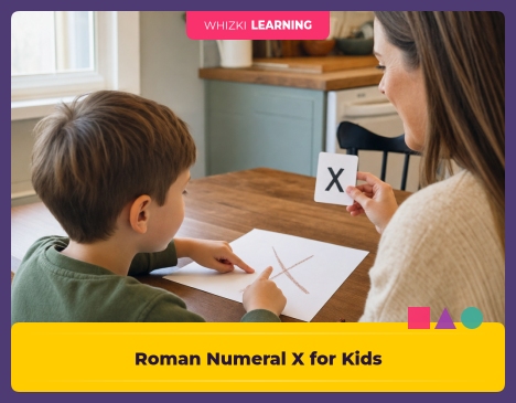 Roman Numeral X for Kids: Meaning, Examples, and Easy Ways to Remember It || 'Tips for making learning at home super fun.'