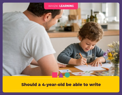 Should a 4-year-old be able to write their name? || 'Tips for making learning at home super fun.'