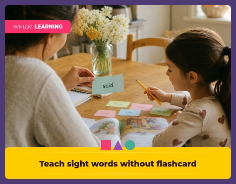 Teach sight words without flashcard battles