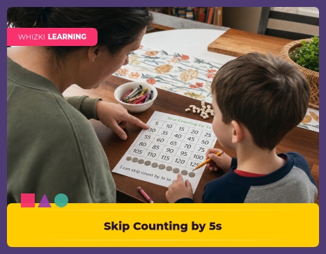 Skip Counting by 5s: Charts, Worksheets, and Games for Ages 5-7
