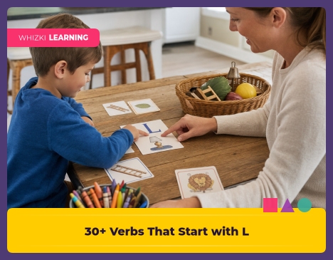 30+ Verbs That Start with L: Action Words for Kindergarten Readers || 'Tips for making learning at home super fun.'