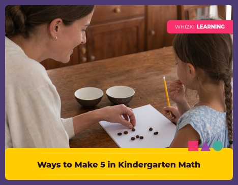 Ways to Make 5 in Kindergarten Math: Number Bonds, Objects, and Simple Equations
