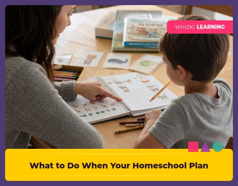 What to Do When Your Homeschool Plan Falls Apart || 'Tips for making learning at home super fun.'