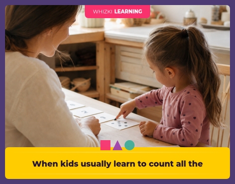 When kids usually learn to count all the way to 100 || 'Tips for making learning at home super fun.'