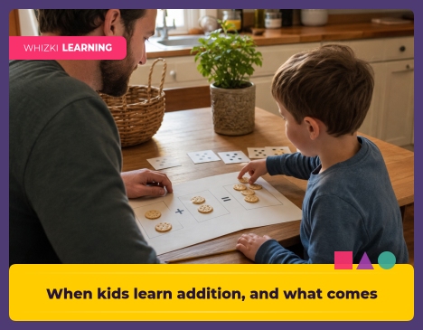 When kids learn addition, and what comes first || 'Tips for making learning at home super fun.'