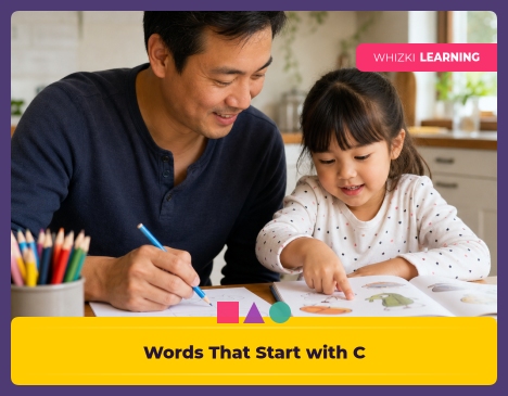 Words That Start with C: First Words for Kindergarten Readers || 'Tips for making learning at home super fun.'