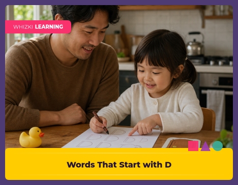 Words That Start with D: First Words for Kindergarten Readers
