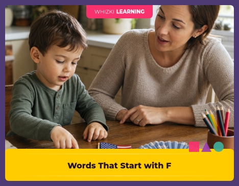 Words That Start with F: First Words for Kindergarten Readers || 'Tips for making learning at home super fun.'