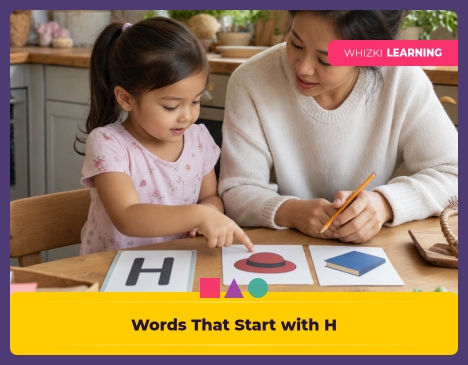 40+ Words That Start with H: First Words for Kindergarten Readers