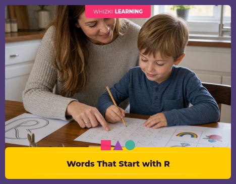 40+ Words That Start with R: First Words for Kindergarten Readers