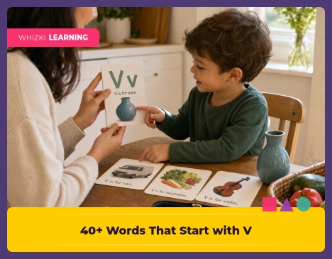 40+ Words That Start with V: First Words for Kindergarten Readers || 'Tips for making learning at home super fun.'