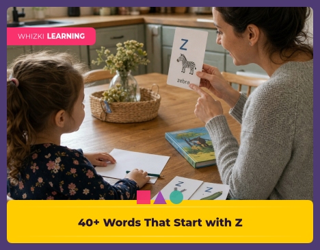 40+ Words That Start with Z: First Words for Kindergarten Readers || 'Tips for making learning at home super fun.'