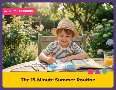 The 15-Minute Summer Routine (Ages 3–6) That Prevents 'Summer Learning Loss'