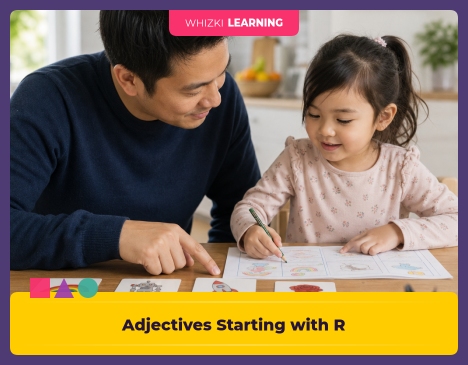 30+ Adjectives Starting with R: Kindergarten Words for Feelings, Looks, and Personality