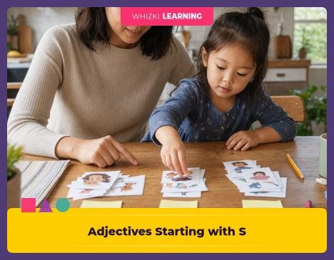 30+ Adjectives Starting with S: Kindergarten Words for Feelings, Looks, and Personality