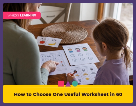 How to Choose One Useful Worksheet in 60 Seconds || 'Tips for making learning at home super fun.'