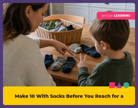 Make 10 With Socks Before You Reach for a Worksheet