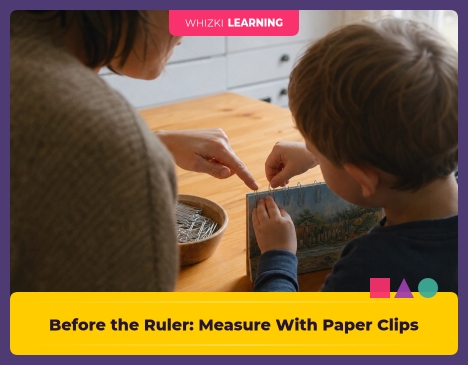 Before the Ruler: Measure With Paper Clips