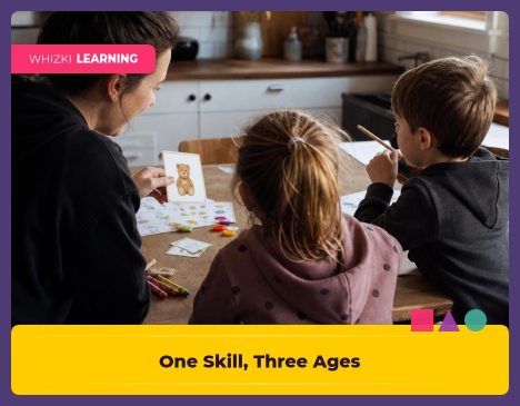 One Skill, Three Ages: What Actually Changes on the Page || 'Tips for making learning at home super fun.'
