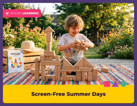 Screen-Free Summer Days: A Weekly Rhythm for Preschool & Kindergarten