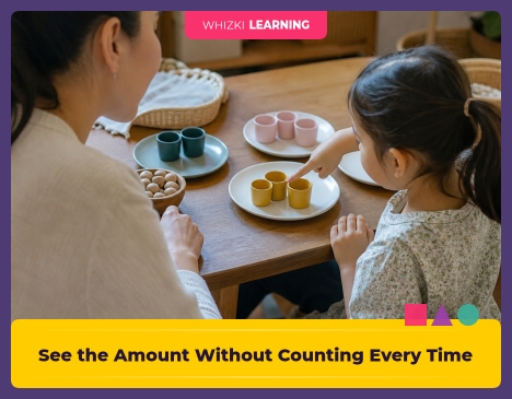 See the Amount Without Counting Every Time || 'Tips for making learning at home super fun.'