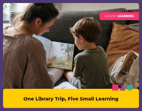 One Library Trip, Five Small Learning Moments