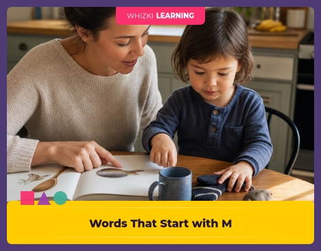 40+ Words That Start with M: First Words for Kindergarten Readers
