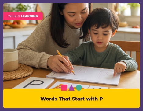 30+ Words That Start with P: First Words for Kindergarten Readers
