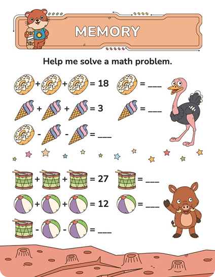 Summer Brain Activities Workbook for Preschool and Kindergarten: Coloring, Logic Puzzles, Brain Quests, Social Studies