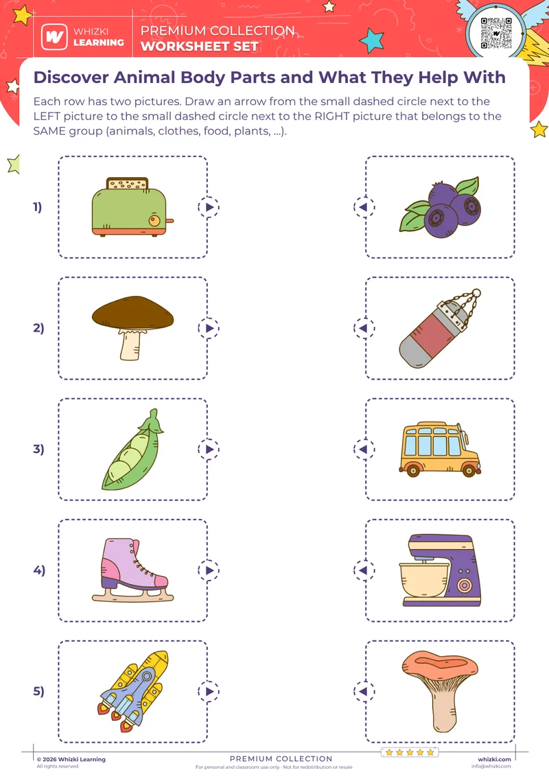 Discover Animal Body Parts and What They Help With