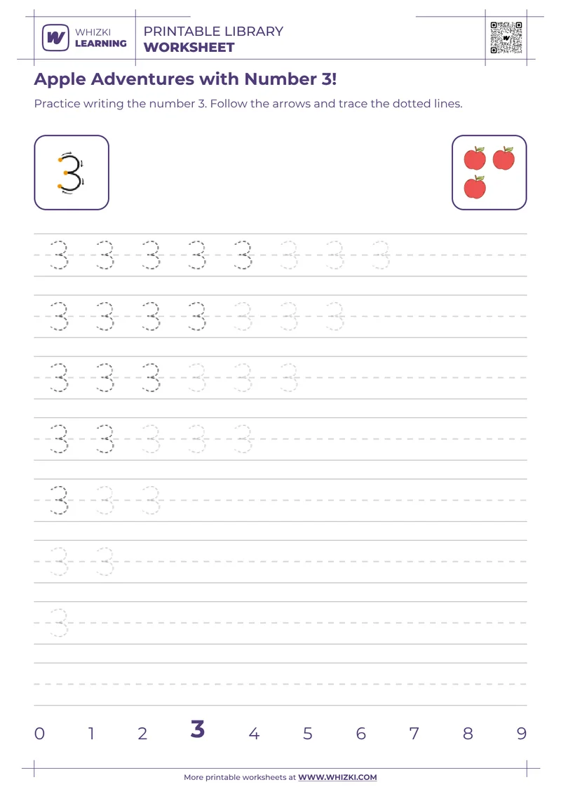 Apple Adventures with Number 3!