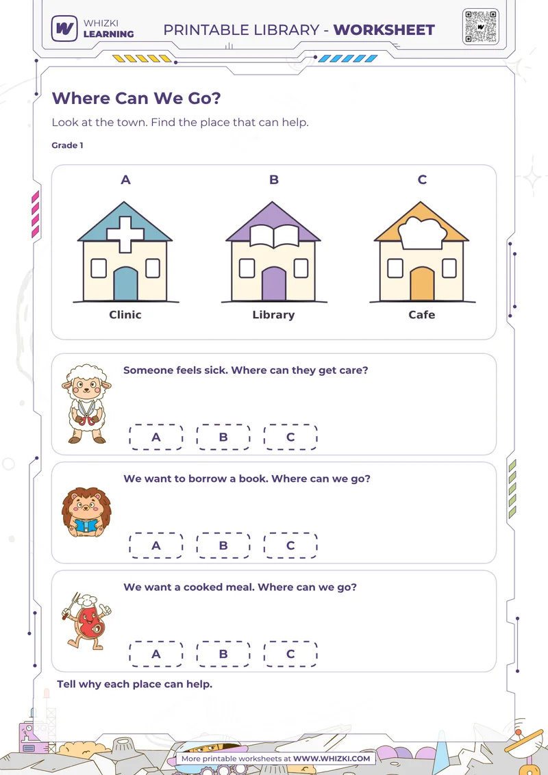 Community Helpers Social Studies Worksheet